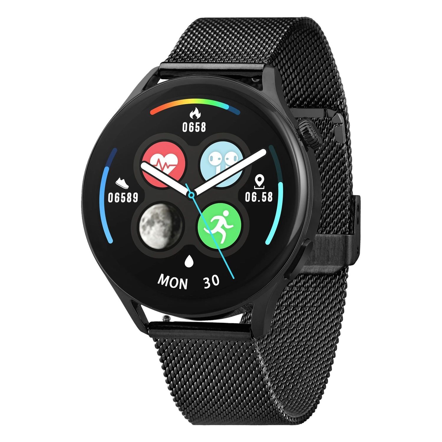 Smartwatch damski Garett Lady Elegance RT czarny stalowy (2).jpg